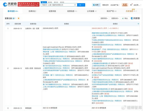 寧德時代智能科技公司增資至30.6億，北京順義汽車產(chǎn)業(yè)基金等入股，技術(shù)咨詢業(yè)務迎來新契機