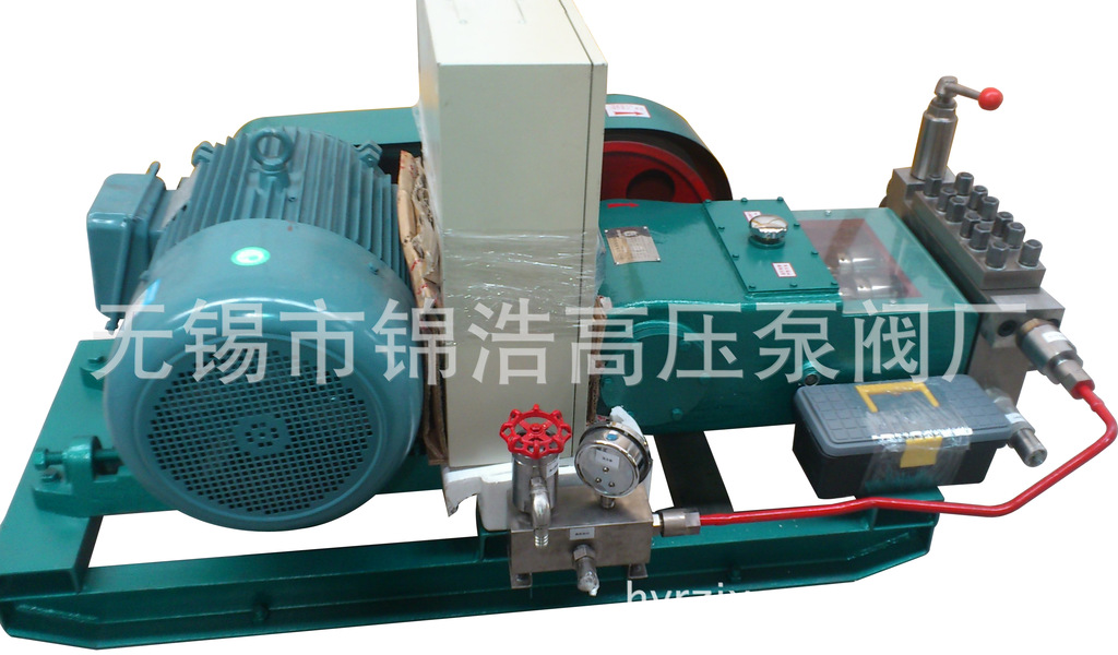 超高壓泵3WPW60圖 壓力2000kg的高壓清洗機核心動力——無錫市錦浩高壓泵閥廠供應
